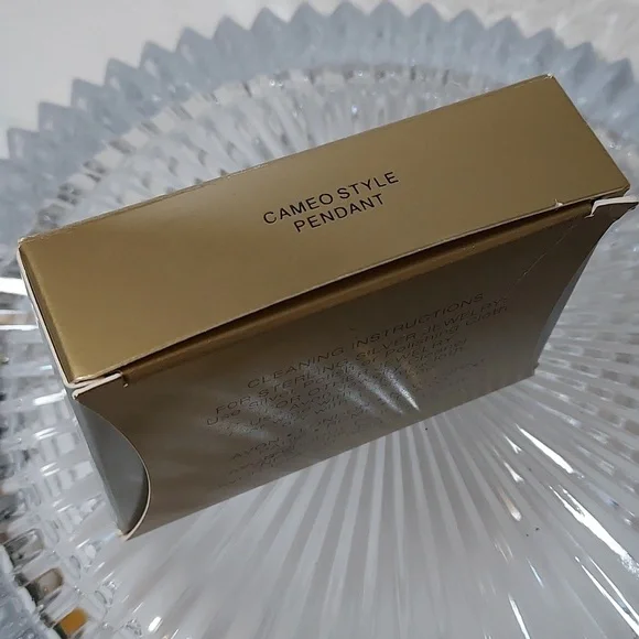 Avon Cameo Style Pendant and Chain 1997 - Picture 8 of 9